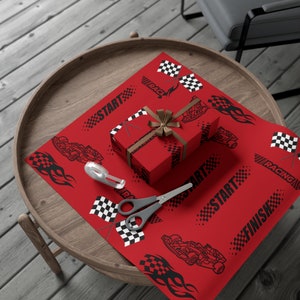 Racing cars Gift Wrap Papers, red racing wrap paper, cars wrap paper, racing cars wrap paper,f1 racing car wrap paper, f1 gift wrap paper
