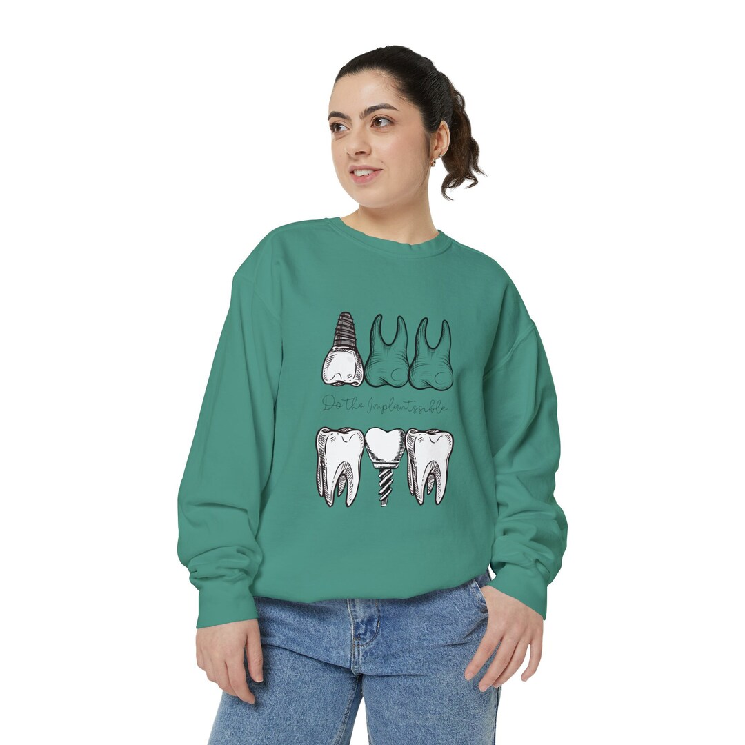 Dental Professions Sweatshirt,dentistry Sweatshirt,implants Design