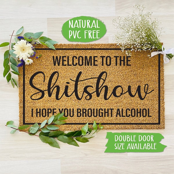 Alcohol Doormat - Etsy