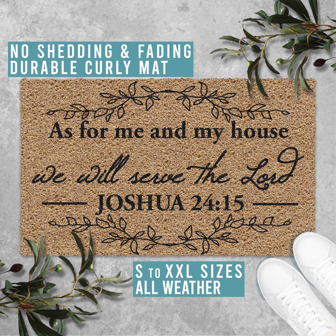 As for Me and My House We Will Serve the Lord Joshua 24:15 Religious ...