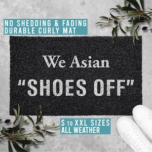 Custom Doormat Personalized Welcome Mat Outdoor Door Mat Housewarming Gift All Weather Durable Curly Mat SM0005