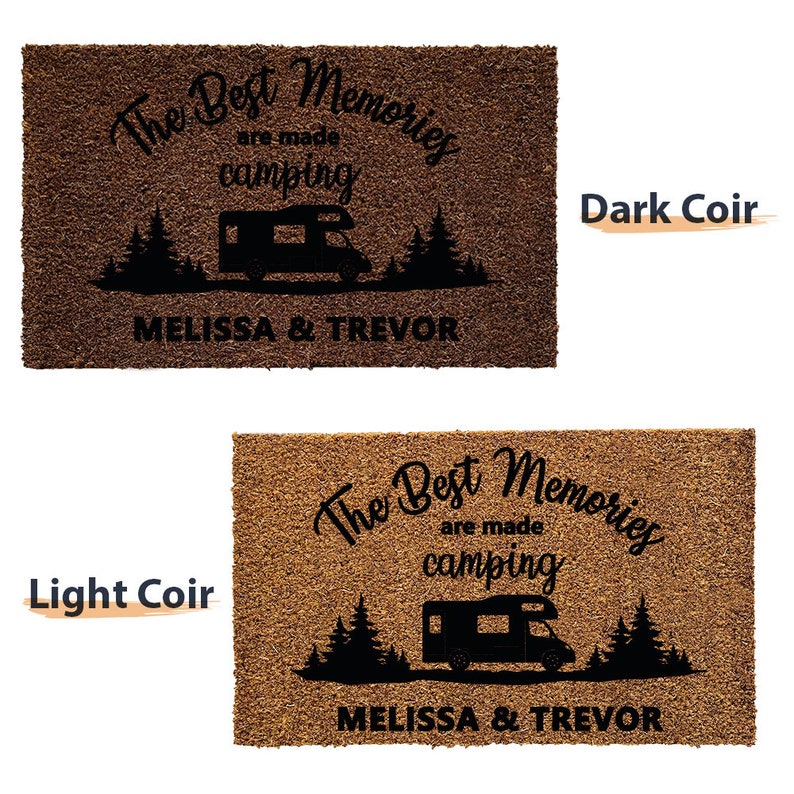 Home is Where You Park It Personalized Doormat Funny Doormat