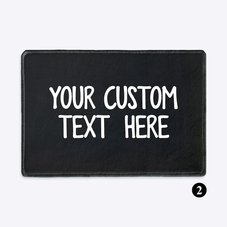 Your Custom Text Funny Bath Mat Bathroom Rug Bathroom Decor Etsy