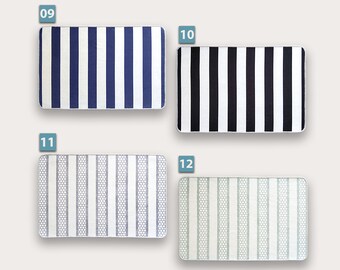 Striped Layered Doormat Rug Large Layering Welcome Mat Rug Under Doormat Farmhouse Decor Woven Rug Housewarming Gift LR02