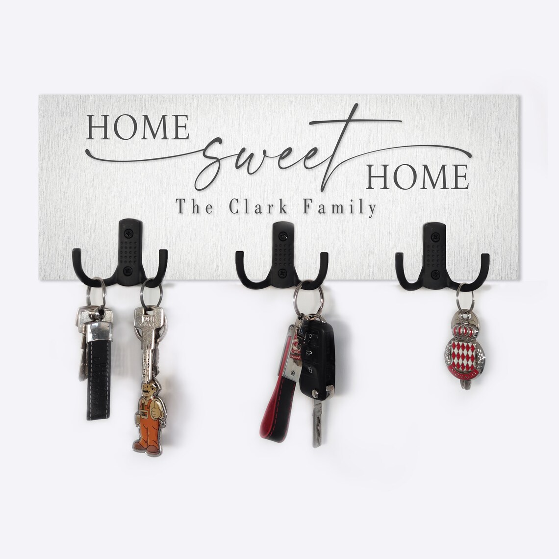 personalized-wood-key-hanger-for-wall-custom-family-name-key-etsy