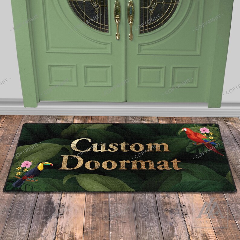 Custom Doormat Xl Doormats Double Door Doormat Welcome Mat Housewarming Gift Custom Doormats Personalized Door Mat