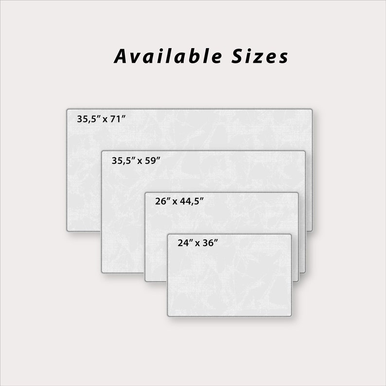 Layering Rug Under Doormat for S / M /L /XL Doormats Buffalo Etsy