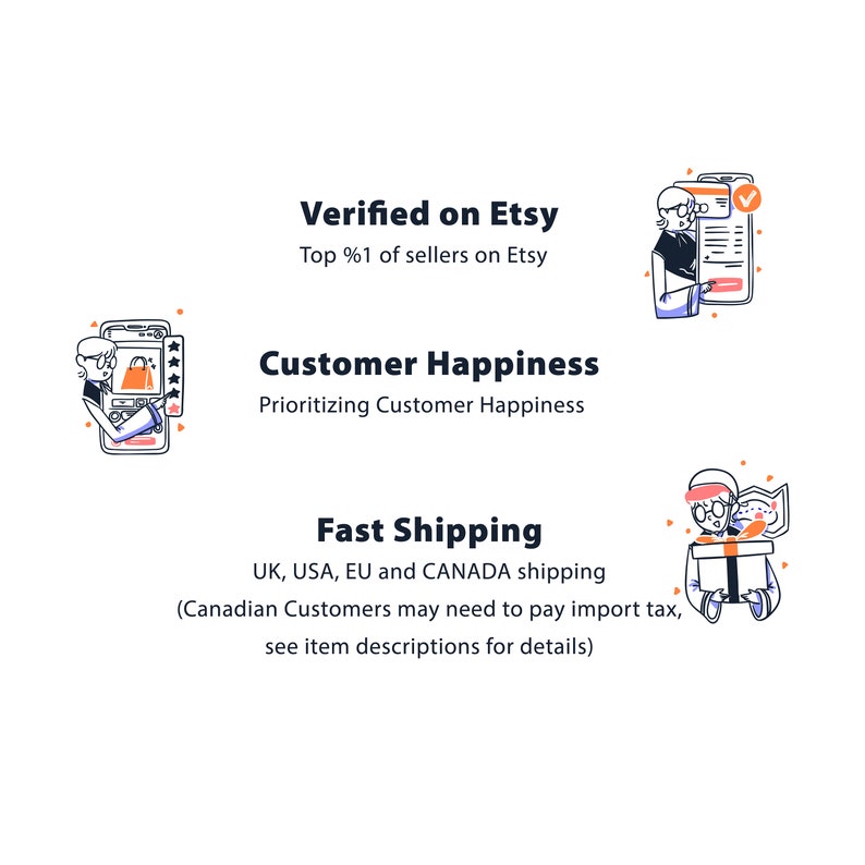 a white background with four different types of shipping