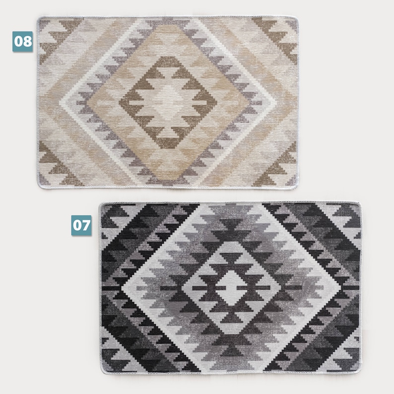 Layering Woven Rug 24x36 Under Doormat Buffalo Checker Rug Etsy