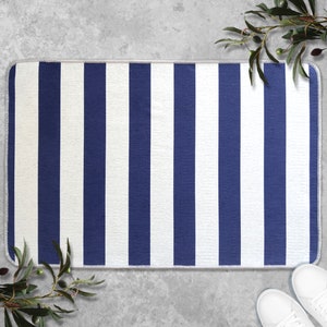Striped Layered Rug, Layering Rug Under Doormat, Striped Rug, Welcome Mat, Farmhouse Woven Outdoor Rug, Porch Rug, Housewarming Gift LR01