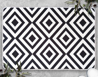 Layered Doormat Rug Layering Rug Under Doormat Farmhouse Decor Woven Rug Housewarming Gift Layered Welcome Mat LR02