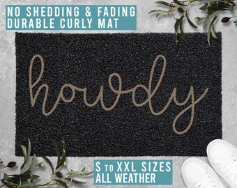 Howdy Mat - Etsy