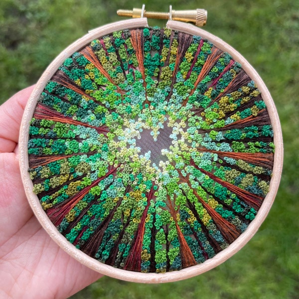 French knot forest