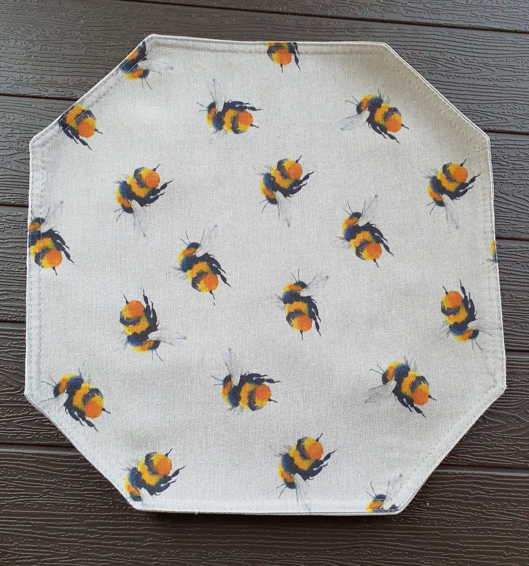 Placemats Bee Double Placemats Custom Placemats Natural Placemats
