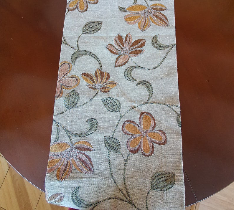 Table Runner Farmhouse Woven Table Runner Rustic Table Runner Etsy
