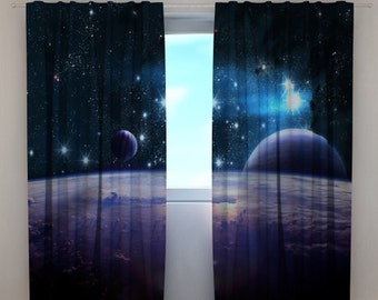 Curtain panels Space curtains Blackout curtains
