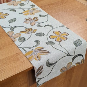 Bohemian table runner Farmhouse table runner Woven table runner Rust table runner Custom table runner Coffee table runner rustic