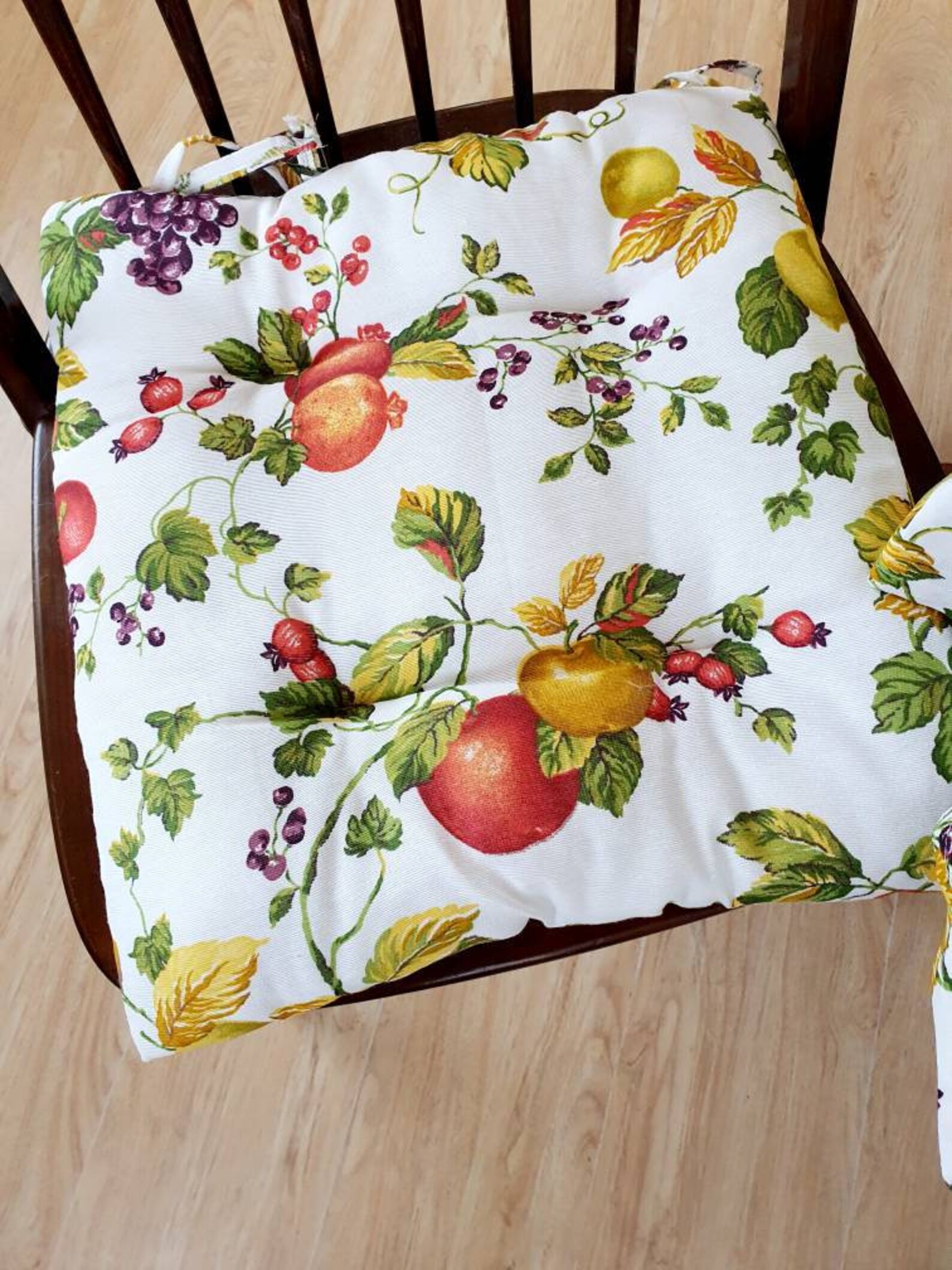 Coussins de chaise de cuisine avec cravates Coussins de chaise  Etsy
