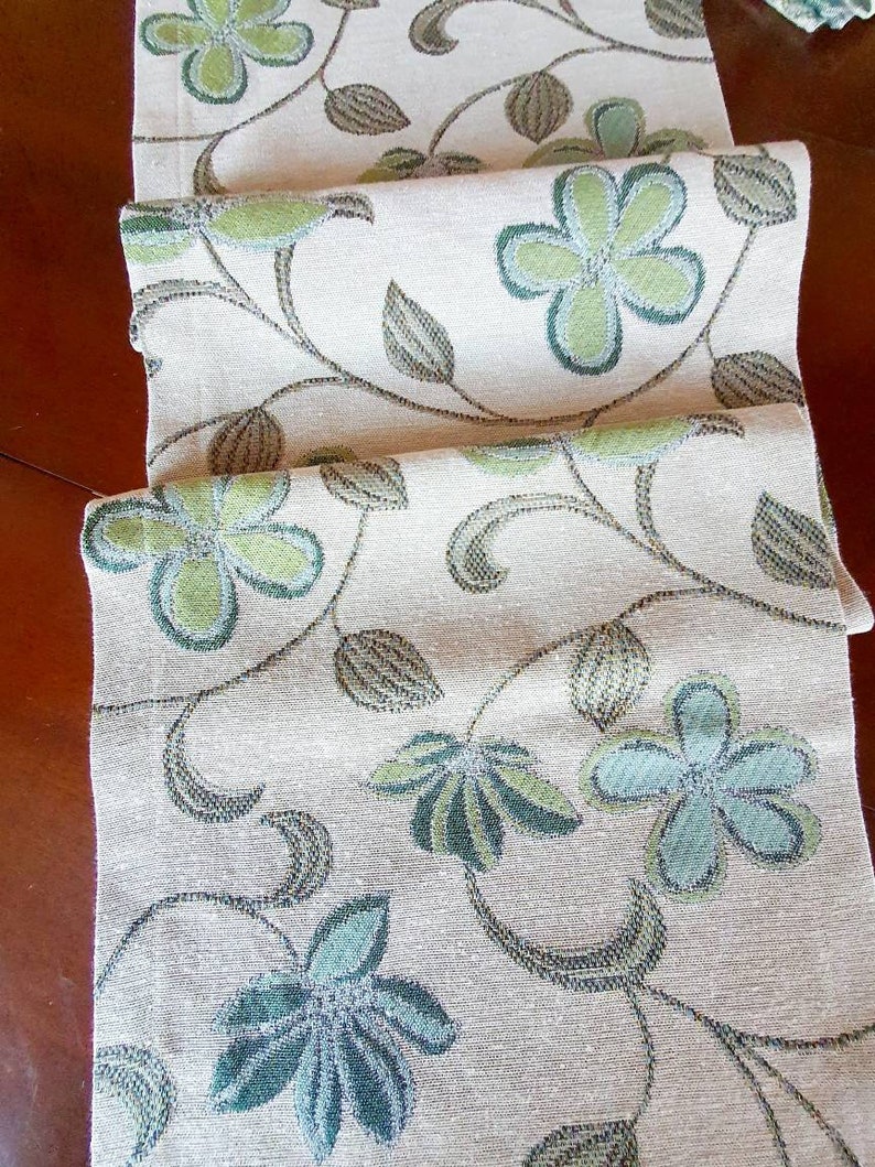 Table Runner Farmhouse Woven Table Runner Rustic Table Runner Etsy