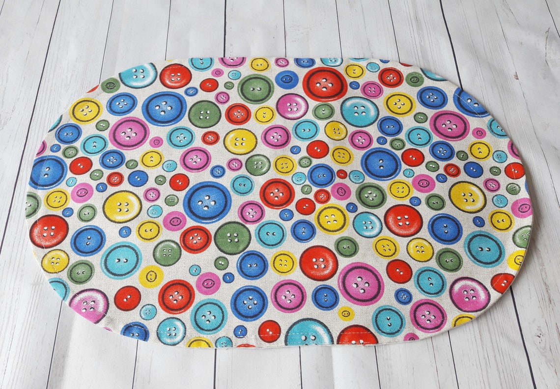 Placemats oval washable Placemats sets Linen placemats Etsy