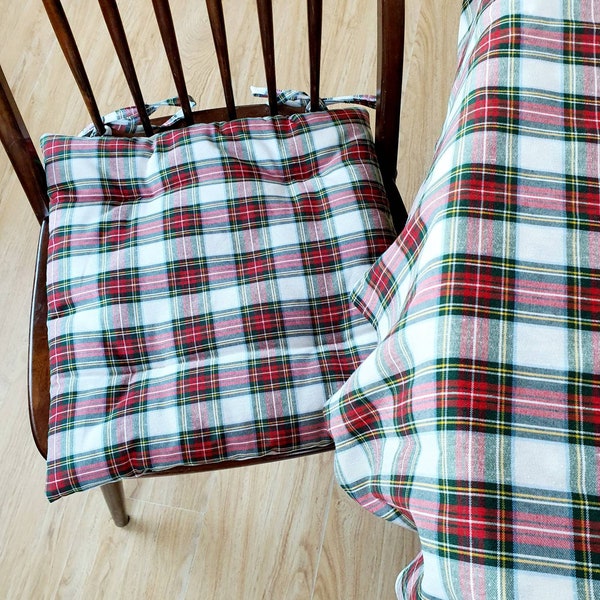Plaid Cushions Etsy