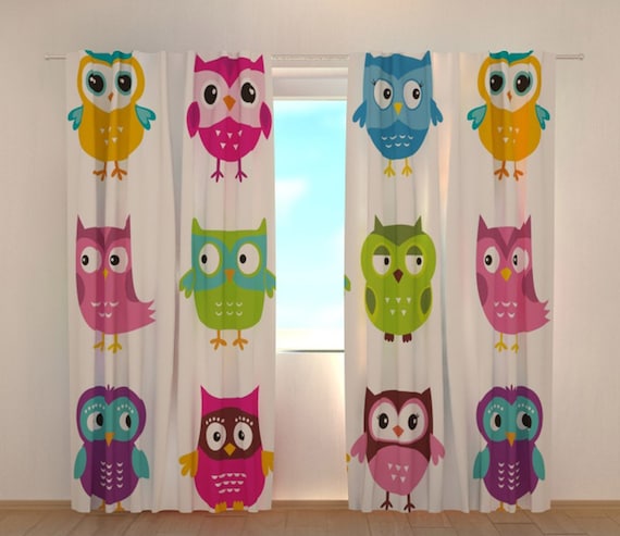 Curtain Panels Blackout Curtains Kids Curtains Etsy