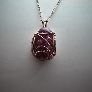 Red Violet Necklace