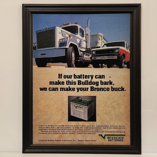 Interstate Poster - Etsy