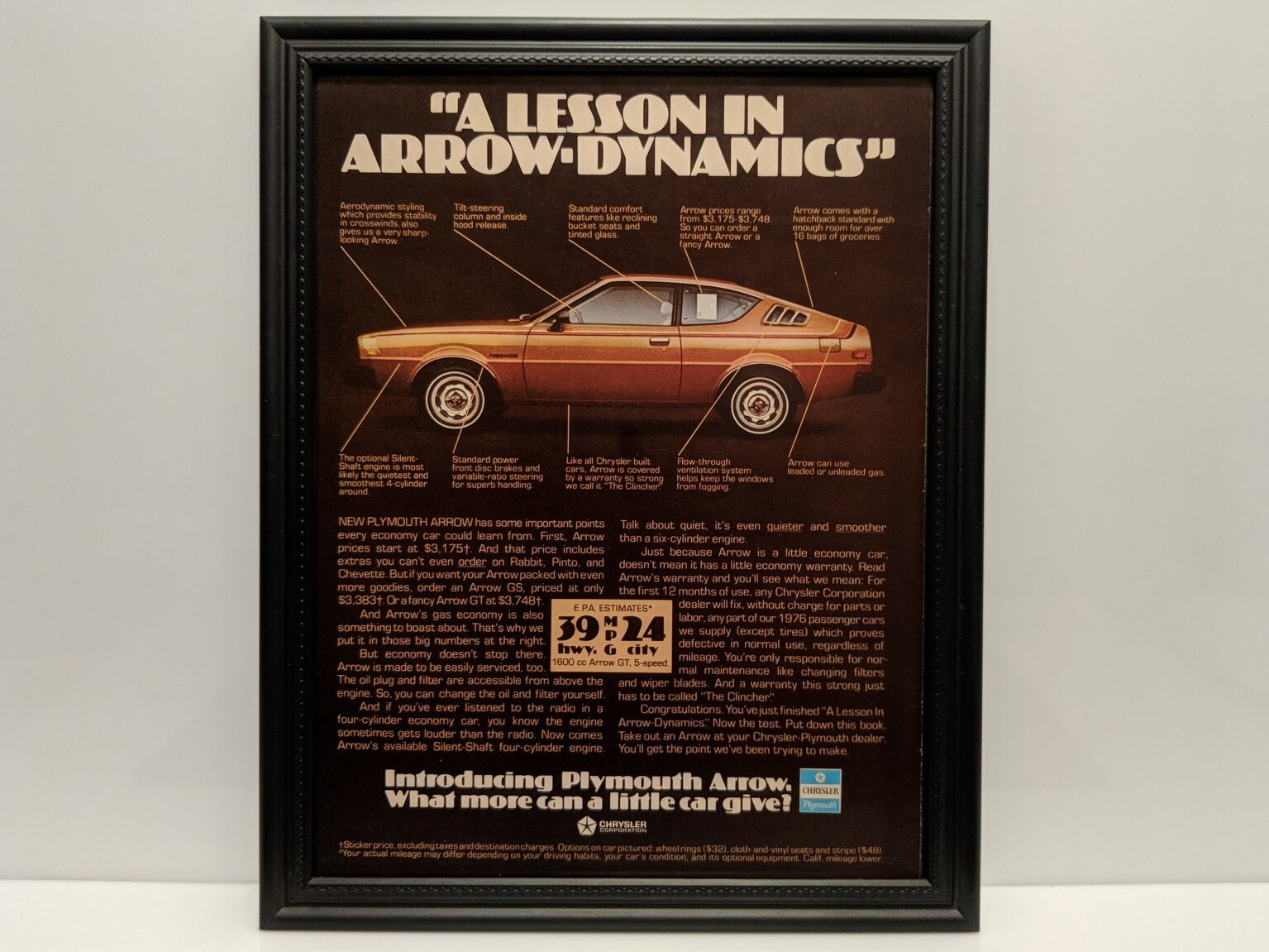 Plymouth Arrow for sale 75 ads for used Plymouth Arrows