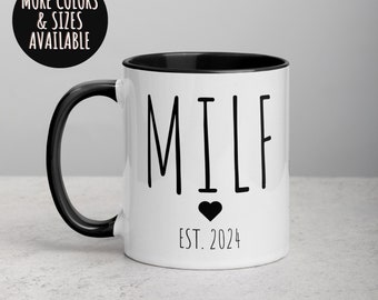 MILF Mug, Future MILF Gift, Mom To Be, Funny Gift For Mom, Gift For Wife, Upgraded To MILF Mug, New Mom Coffee Mug, Personalized Mug  270