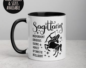 Sagittarius Mug, Zodiac Mug, Sagittarius Birthday Mug, Zodiac Sagittarius Gift, Sagittarius Sign, Sagittarius Cup, Sagittarius Birthday 189