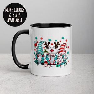 Christmas Gifts, Nurse Gift, Nurse Mug, Funny Coffee Mug, Merry Christmas, Holiday Mug, Nurse Cup, Gift For Nurse, Nurse Life, Gnome Mug 316