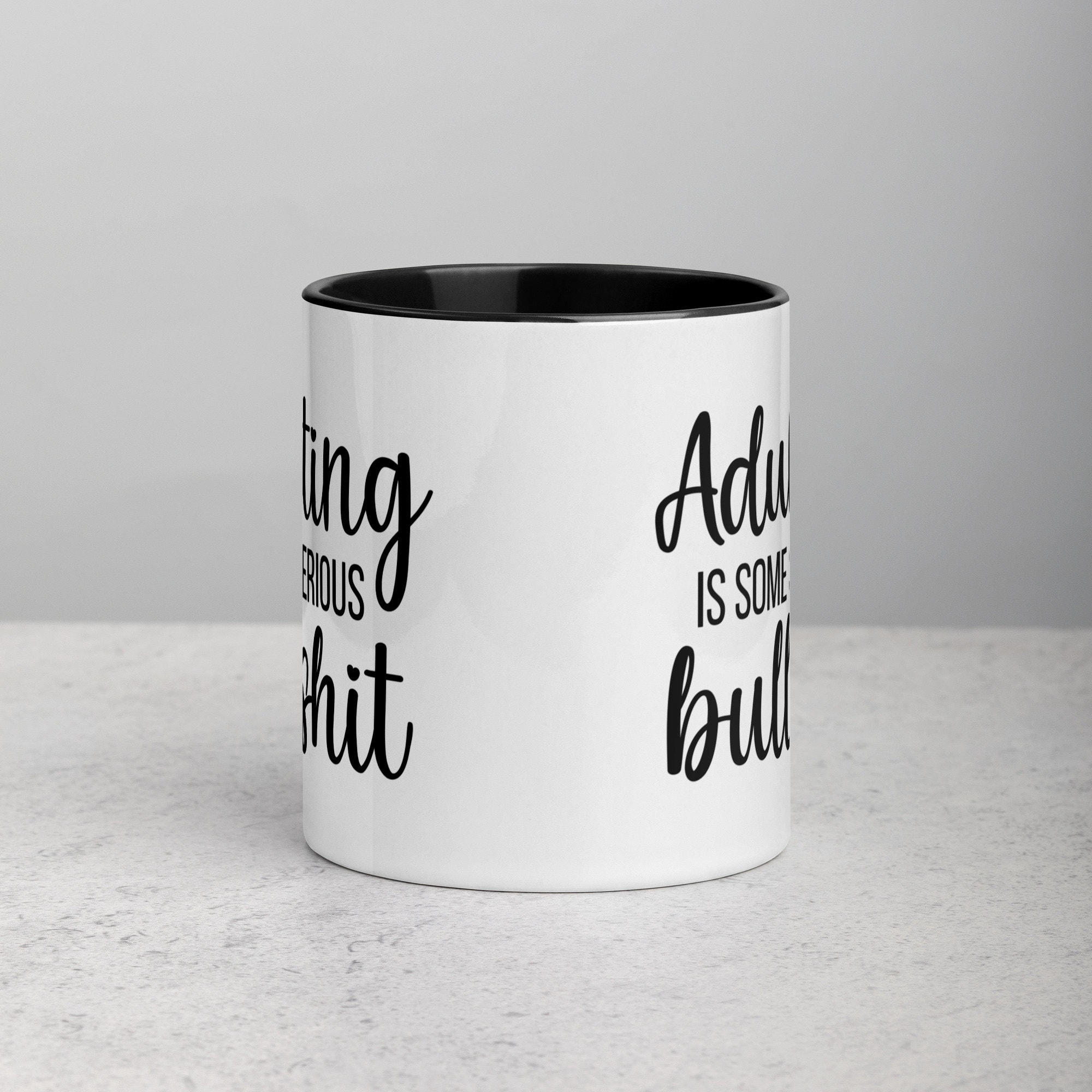Funny Coffee Mug: Adulting is Some Serious Bullshit, Sarcastic Gift - Etsy