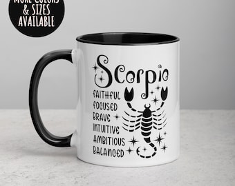 Scorpio Zodiac Mug: Astrology Gift