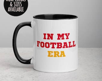 In My Football Era Mug: Kansas City Chiefs Coffee Cup