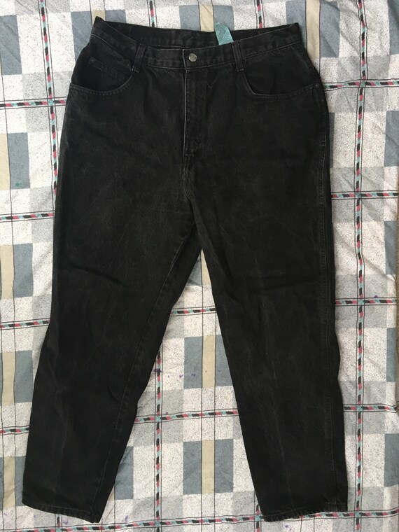 Vintage Gitano 32'' 33'' Women's Black Stonewash … - image 2