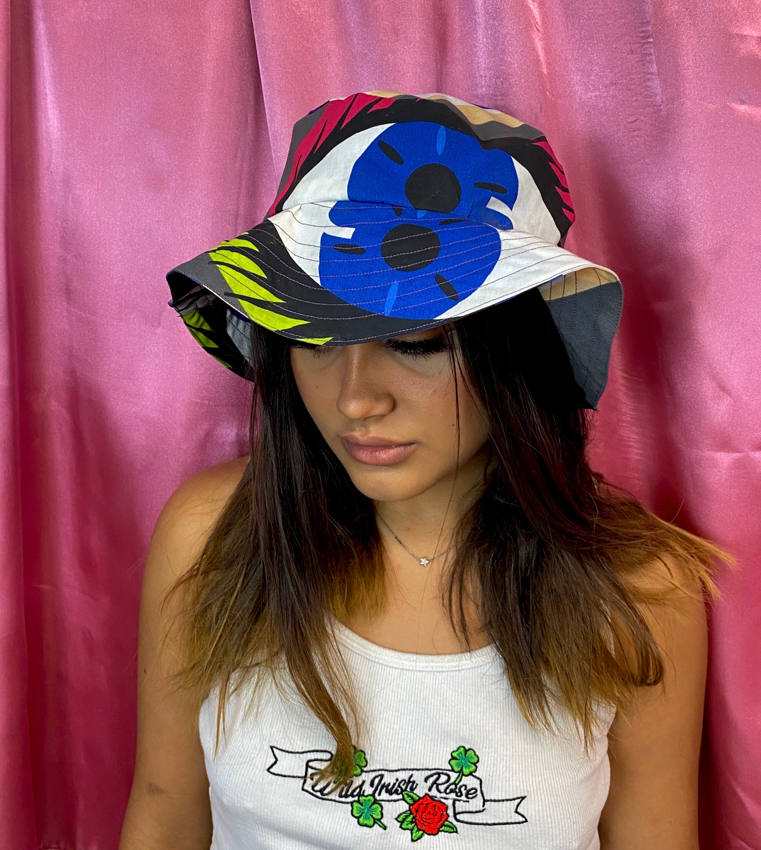 Eyeball Bucket Hat - Etsy Singapore