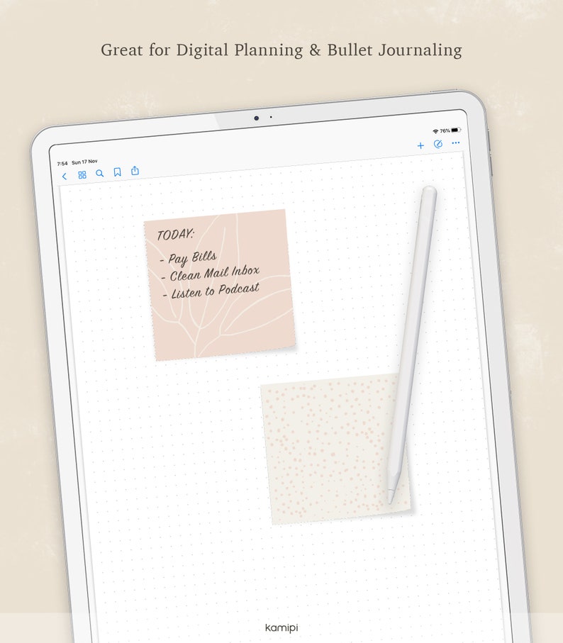 Digital Sticky Note Goodnotes Stickers Transparent PNG Etsy