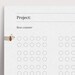Printable Knitting and Crochet Row Round Counter | Minimalist Row ...