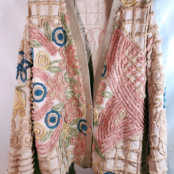 Magical Vintage 1980s Carpet Jacket
