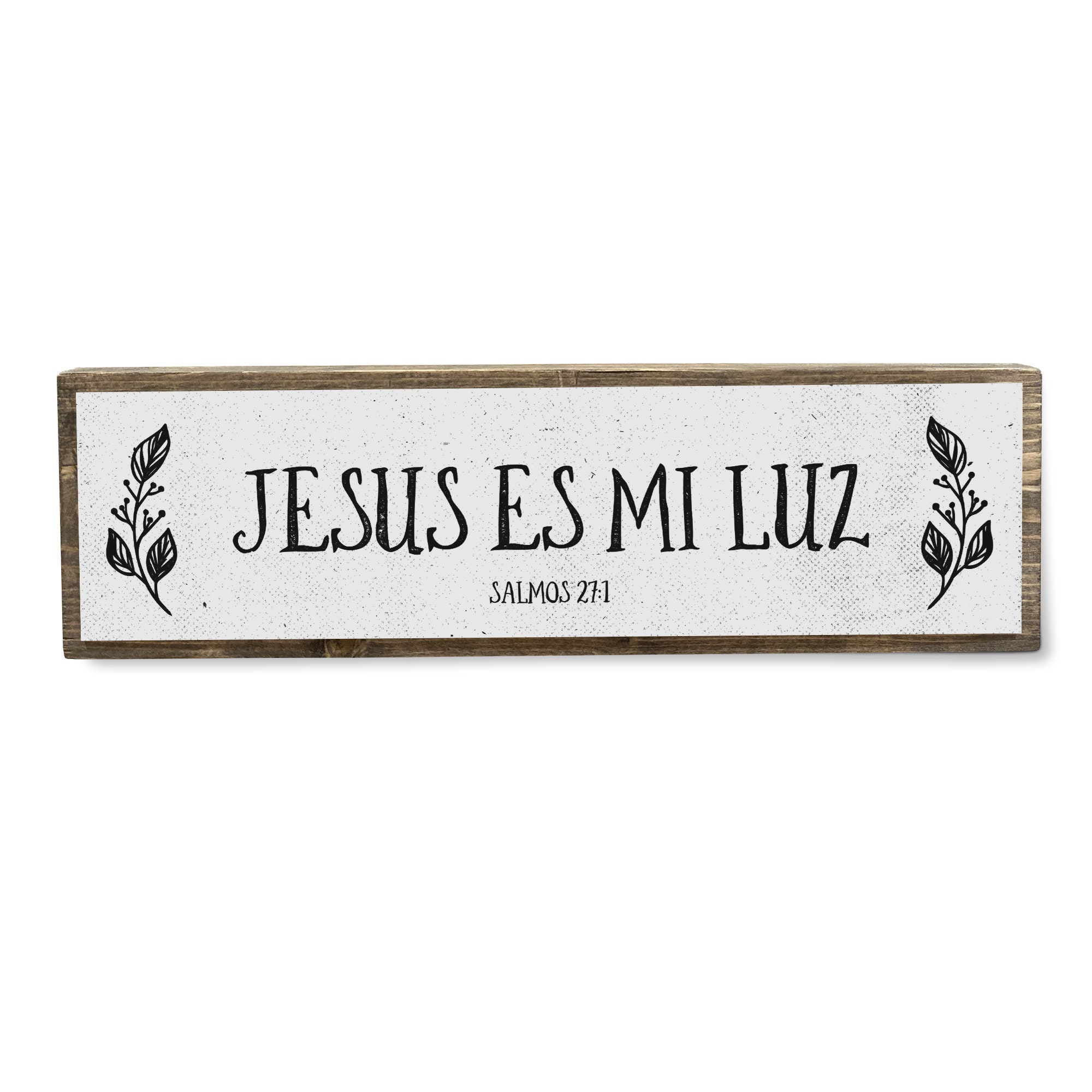 Jesus Es Mi Luz Spanish Bible Verse mensajes cristianos Etsy