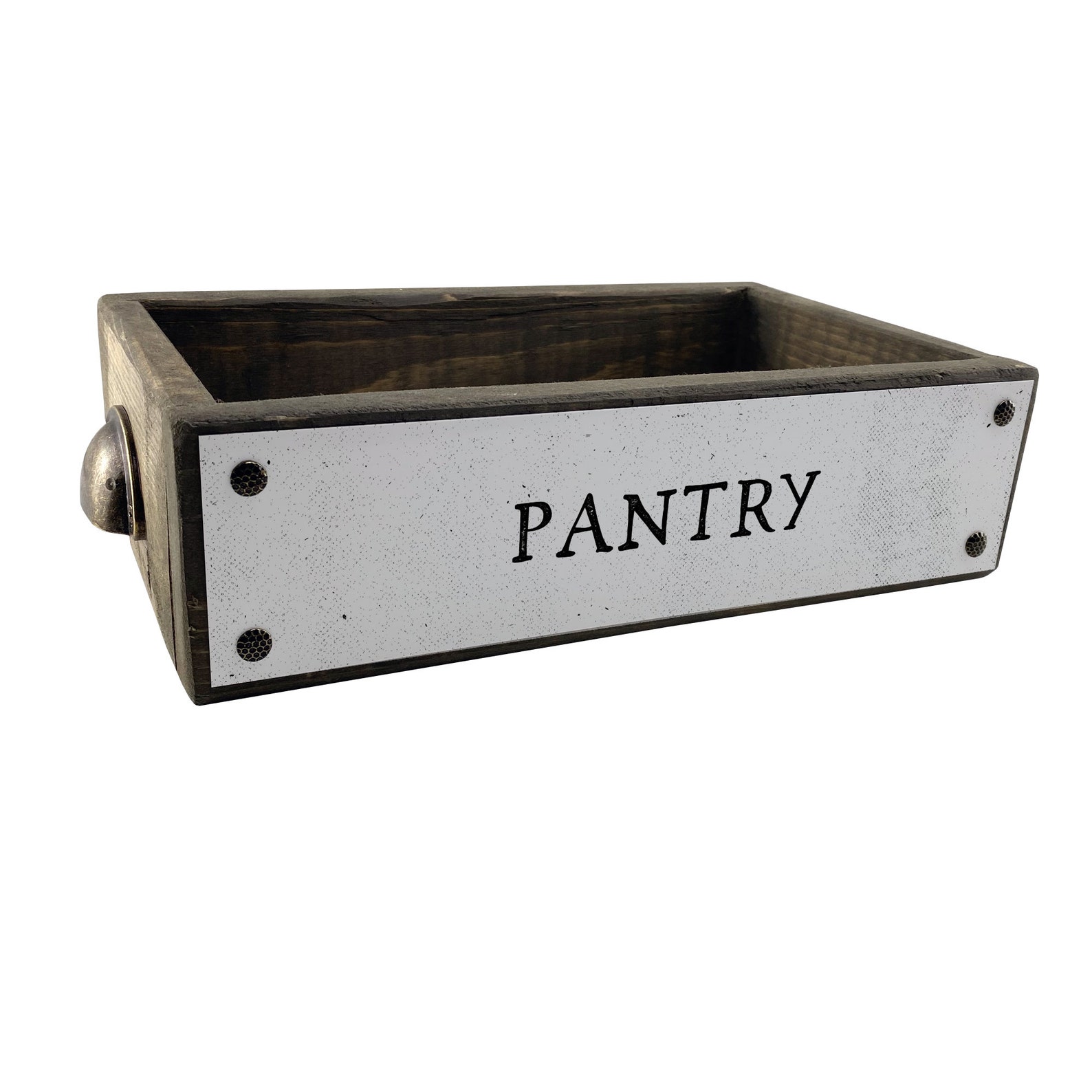 Pantry Kitchen Decorative Storage Box Wood Boxes With Etsy
