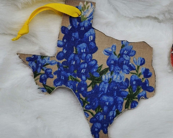 Texas Bluebonnet Christmas Ornament Free Shipping - Etsy