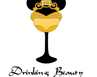 Belle Drinking Beauty Epcot Drinking Around The World T shirt