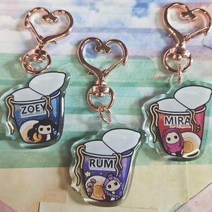 1.5" Kpop Demon Hunters Ramyeon Charm