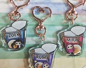 i[LAST BATCH] 1.5" Kpop Demon Hunters Ramyeon Charm