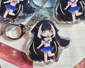 2" Vtuber ShyLily Streamer Chibi Acrylic Phone Charm