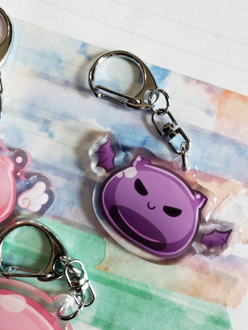 Ragnarok Online Poring Angeling Deviling Slime Phone Charm - Etsy