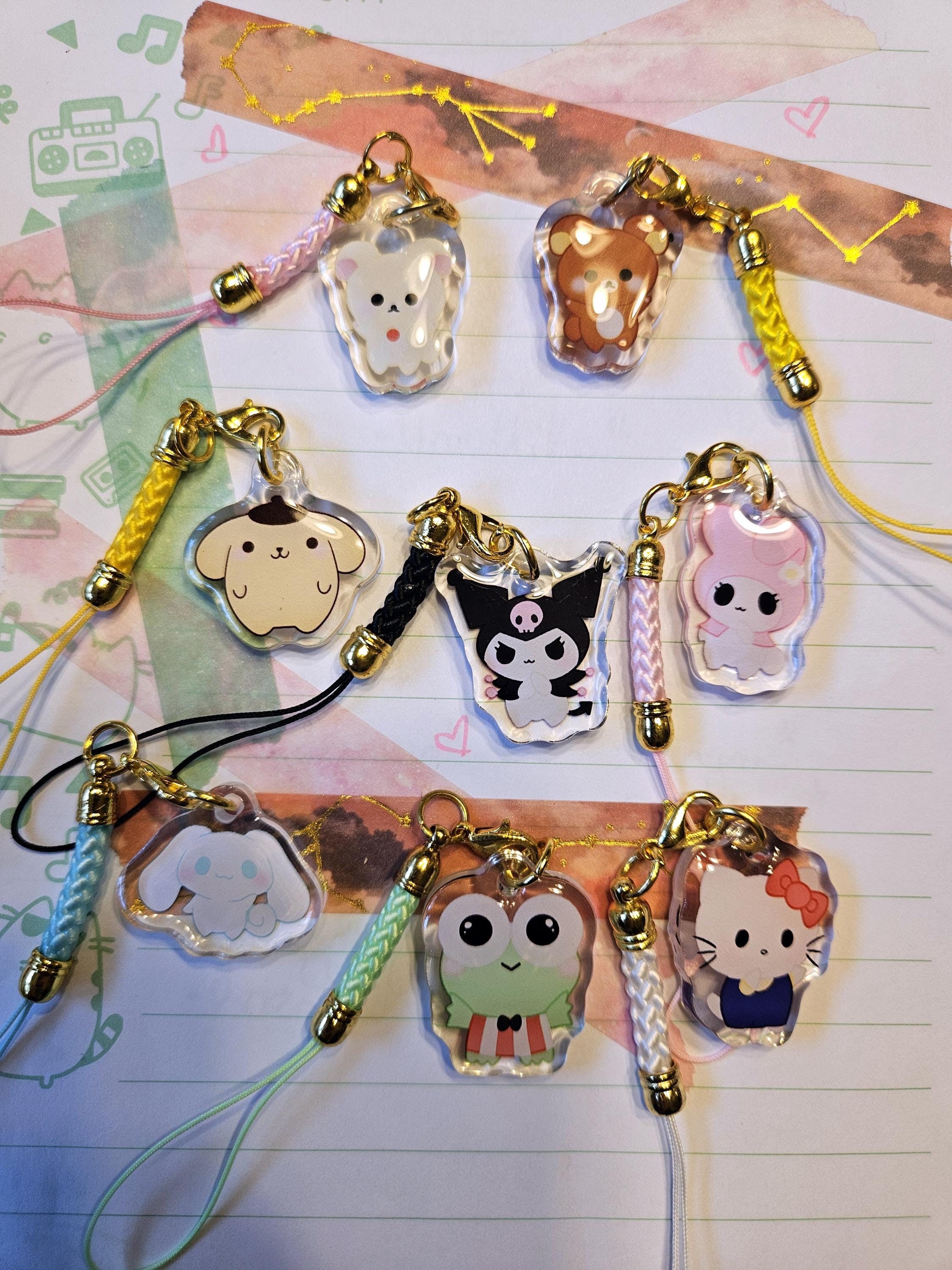 Purin Phone Charm - Etsy