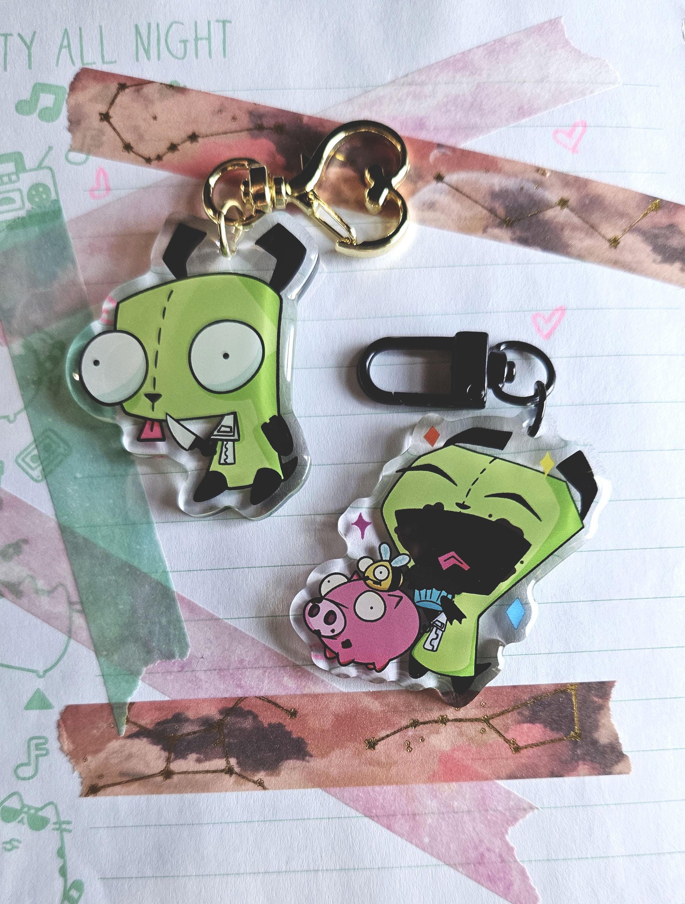 Invader Zim GIR & Piggy/Pig Nickelodeon Throw Blanket Licensed NWT! US...
